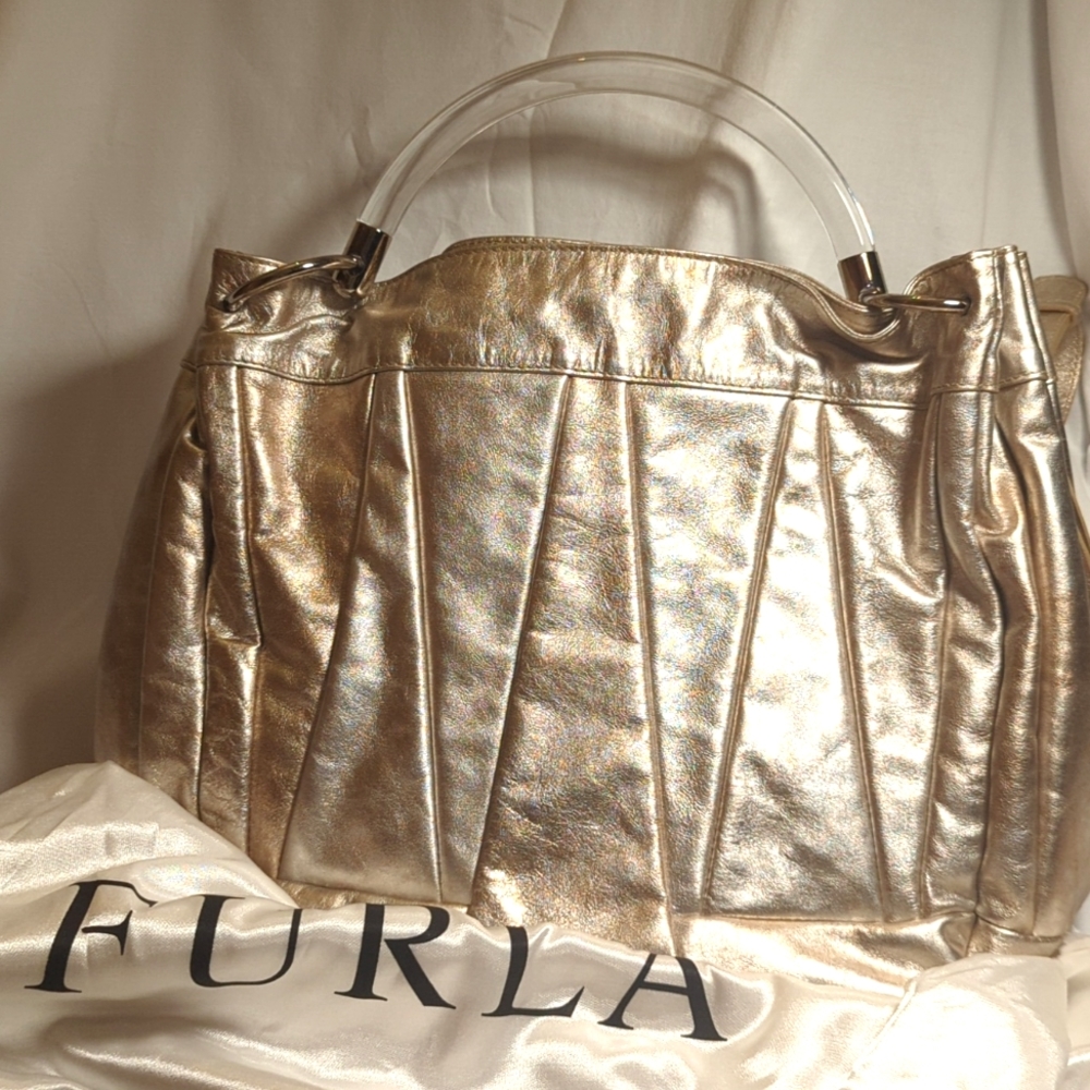Furla Gold handbag
